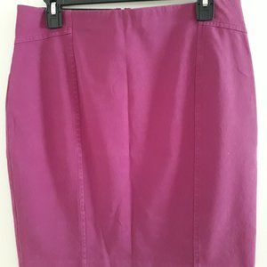 Ann Taylor Fuchsia Purple Pencil Skirt 10P